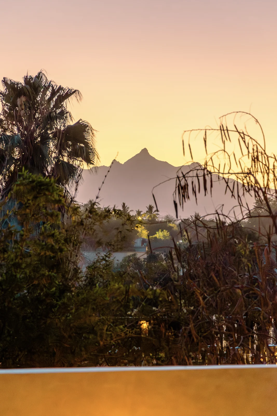 Hacienda Isabella — mountain views at sunset