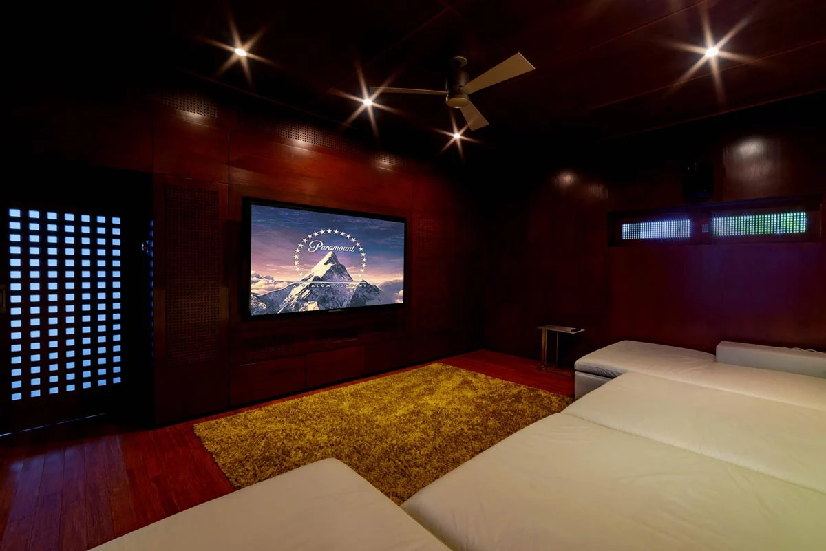 Private cinema room